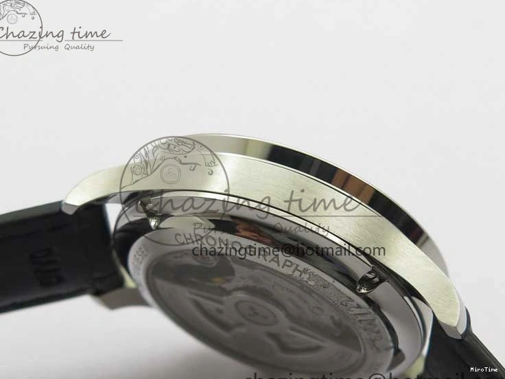 MIROTIME 0520 Elegant Portuguese IW371615 ZF 1:1 Best Edition SS Green Dial on Black Leather Strap A96355 V 7081